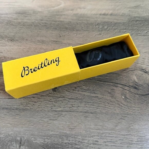 Authentic BREITLING Watch Polishing Handling Black Glove Small - Picture 7 of 10